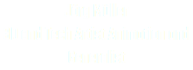 Jörg Müller 3D and Tech Artist Animation and Generalist